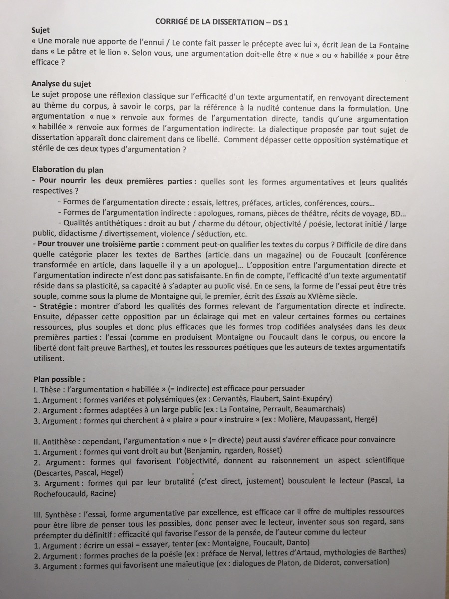 Plan détaillé dissertation exemple Plan détaillé dissertation exemple image